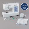 imageBrother CS5055 Computerized Sewing Machine 60 Builtin Stitches LCD Display 7 Included Feet WhiteNew Model CS5055