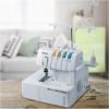 imageBrother Coverstitch Serger 2340CV Sturdy Metal Frame 1100 Stitches Per Minute Trim Trap Included Snapon Presser Feet2340CV  Serger Thread