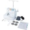 imageBrother Coverstitch Serger 2340CV Sturdy Metal Frame 1100 Stitches Per Minute Trim Trap Included Snapon Presser FeetIncluded Snapon Presser Foot