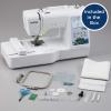imageBrother PE535 Embroidery Machine 80 Builtin Designs 4quot x 4quot Hoop Area Large 32quot LCD Touchscreen USB Port 9 Font Styles