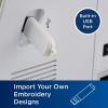 imageBrother PE535 Embroidery Machine 80 Builtin Designs 4quot x 4quot Hoop Area Large 32quot LCD Touchscreen USB Port 9 Font Styles