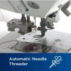 imageBrother PE550D Embroidery Machine 125 Builtin Designs Including 45 Disney Designs 4quot x 4quot Hoop Area Large 32quot LCD Touchscreen USB Port 9 Font StylesPE550D