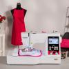 imageBrother PE550D Embroidery Machine 125 Builtin Designs Including 45 Disney Designs 4quot x 4quot Hoop Area Large 32quot LCD Touchscreen USB Port 9 Font StylesPE550D