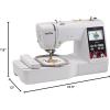 imageBrother PE550D Embroidery Machine 125 Builtin Designs Including 45 Disney Designs 4quot x 4quot Hoop Area Large 32quot LCD Touchscreen USB Port 9 Font StylesPE550D