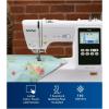 imageBrother SE600 Sewing and Embroidery Machine 80 Designs 103 BuiltIn Stitches Computerized 4quot x 4quot Hoop Area 32quot LCD Touchscreen Display 7 Included FeetLB5000