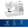 imageBrother SE600 Sewing and Embroidery Machine 80 Designs 103 BuiltIn Stitches Computerized 4quot x 4quot Hoop Area 32quot LCD Touchscreen Display 7 Included FeetSE600