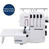 imageBrother ST4031HD Serger Strong ampamp Tough Serger 1300 Stitches Per Minute Durable Metal Frame Overlock Machine Large Extension Table 3 Included Accessory Feet 1299 x 1437 x 1701 in WhiteST4031HD