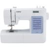 imageBrother CS5055 Computerized Sewing Machine 60 Builtin Stitches LCD Display 7 Included Feet WhiteNew Model CS5055