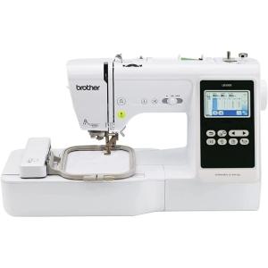 imageBrother SE600 Sewing and Embroidery Machine 80 Designs 103 BuiltIn Stitches Computerized 4quot x 4quot Hoop Area 32quot LCD Touchscreen Display 7 Included FeetLB5000