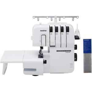 imageBrother ST4031HD Serger Strong ampamp Tough Serger 1300 Stitches Per Minute Durable Metal Frame Overlock Machine Large Extension Table 3 Included Accessory Feet 1299 x 1437 x 1701 in WhiteST4031HD  Stabilizer