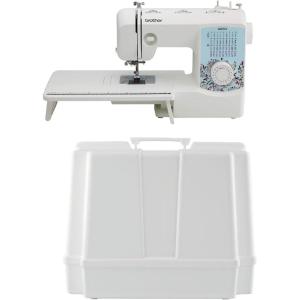 imageBrother Sewing and Quilting Machine XR3774 37 Builtin Stitches Wide Table 8 Included Sewing FeetXR3774  Case