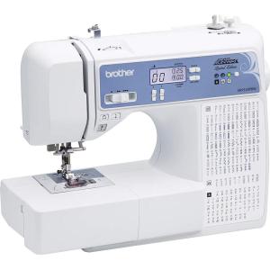 imageBrother XR9550PRW Sewing and Quilting Machine Project Runway 165 Builtin Stitches LCD Display Wide Table 8 Included Feet