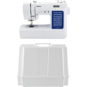 imageBrother CS7000X Computerized Sewing and Quilting Machine 70 Builtin Stitches LCD Display Wide Table 10 Included Feet WhiteCS7000X  Case