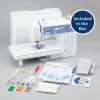 imageBrother Sewing and Quilting Machine Computerized 165 Builtin Stitches LCD Display Wide Table 8 Included Presser Feet White 20x12x17XR9550  New Model