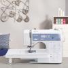imageBrother Sewing and Quilting Machine Computerized 165 Builtin Stitches LCD Display Wide Table 8 Included Presser Feet White 20x12x17XR9550  New Model