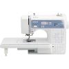 imageBrother Sewing and Quilting Machine Computerized 165 Builtin Stitches LCD Display Wide Table 8 Included Presser Feet White 20x12x17XR9550  New Model