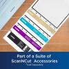 imageBrother ScanNCut SDX125E Electronic DIY Cutting Machine with Scanner Make Custom Stickers Vinyl Wall Art Greeting Cards and More with 682 Included PatternsTitaniumAquaGreyAqua