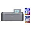 imageBrother ScanNCut SDX125E Electronic DIY Cutting Machine with Scanner Make Custom Stickers Vinyl Wall Art Greeting Cards and More with 682 Included PatternsTitaniumAquaGreyTitanium