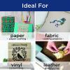 imageBrother ScanNCut SDX85C Electronic DIY Cutting Machine with Scanner Make Vinyl Wall Art Appliques Homemade Cards and More with 251 Included PatternsCharcoalWhiteGreen