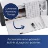 imageBrother ScanNCut SDX85C Electronic DIY Cutting Machine with Scanner Make Vinyl Wall Art Appliques Homemade Cards and More with 251 Included PatternsCharcoalCharcoal