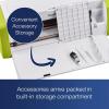 imageBrother ScanNCut SDX85C Electronic DIY Cutting Machine with Scanner Make Vinyl Wall Art Appliques Homemade Cards and More with 251 Included PatternsCharcoalWhiteGreen