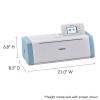 imageBrother ScanNCut SDX85C Electronic DIY Cutting Machine with Scanner Make Vinyl Wall Art Appliques Homemade Cards and More with 251 Included PatternsCharcoalSky Blue