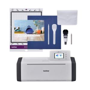 imageBrother ScanNCut SDX85C Electronic DIY Cutting Machine with Scanner Make Vinyl Wall Art Appliques Homemade Cards and More with 251 Included PatternsCharcoalCharcoal