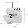 imageBrother AIR1800 Air Serger with Jet Air Threading 234 Thread LED Lit Work AreaAIR1800