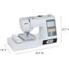 imageBrother LB5500S Star Wars 2in1 Combo Sewing amp Embroidery Machine 4 x 4 Embroidery AreaStar Wars