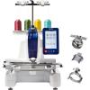 imageBrother Persona PRS100 Single Needle Embroidery Machine with 4Spool Thread Stand and Free Arm EmbroideryPRS100  Cap Frame