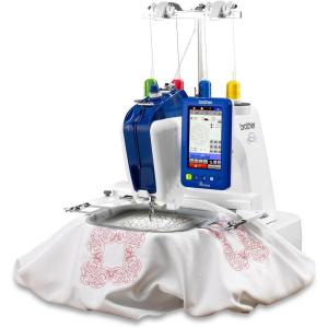 imageBrother Persona PRS100 Single Needle Embroidery Machine with 4Spool Thread Stand and Free Arm EmbroideryPRS100