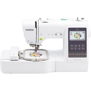 imageBrother SE700 Sewing and Embroidery Machine Wireless LAN Connected 135 Builtin Designs 103 Builtin Stitches Computerized 4 x 4 Hoop Area 37 Touchscreen Display 8 Included Feet WhiteSE700